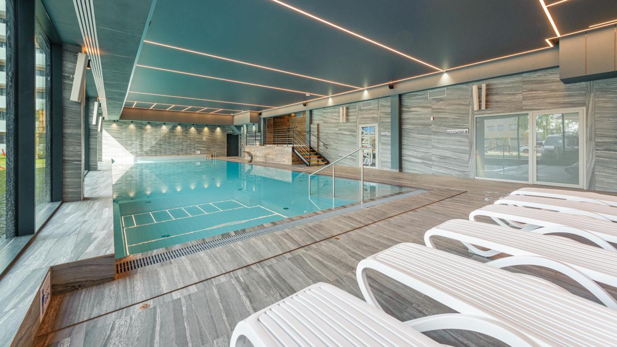 Blue Premium Pool Sauna Fitness Free Kołobrzeg Eksteriør bilde